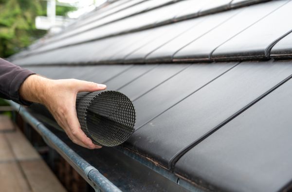 Gutter Mesh Installation in Stamford